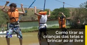 Brincar ao ar livre em Hotel Fazenda
